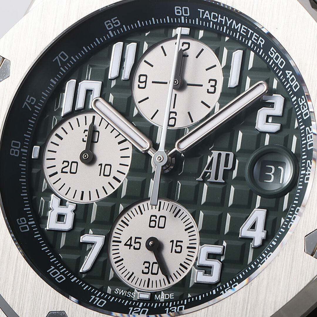 AUDEMARS PIGUET(オーデマピゲ)のオーデマピゲ ロイヤルオーク オフショア クロノグラフ ブティック限定 26238TI.OO.A056CA.01 メンズ 中古 腕時計 メンズの時計(腕時計(アナログ))の商品写真