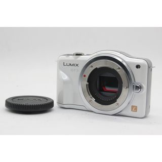 【返品保証】 パナソニック Panasonic LUMIX DMC-GF3 ホワイト ミラーレス一眼 ボディ  s7694(デジタル一眼)