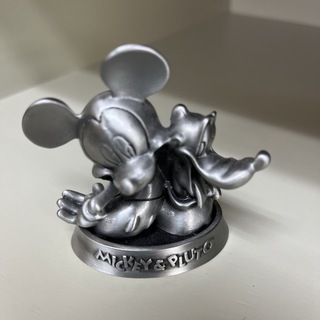 ディズニー(Disney)の非売品　ミッキーマウス　プルート　ペーパーウェイト　ディズニー　JCB ゴールド(置物)