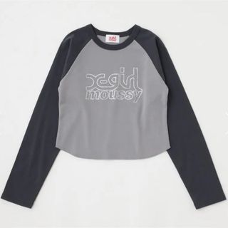 エックスガール(X-girl)のMOUSSY XG RAGLAN ロングスリーブTシャツ x-girl ラグラン(Tシャツ(長袖/七分))