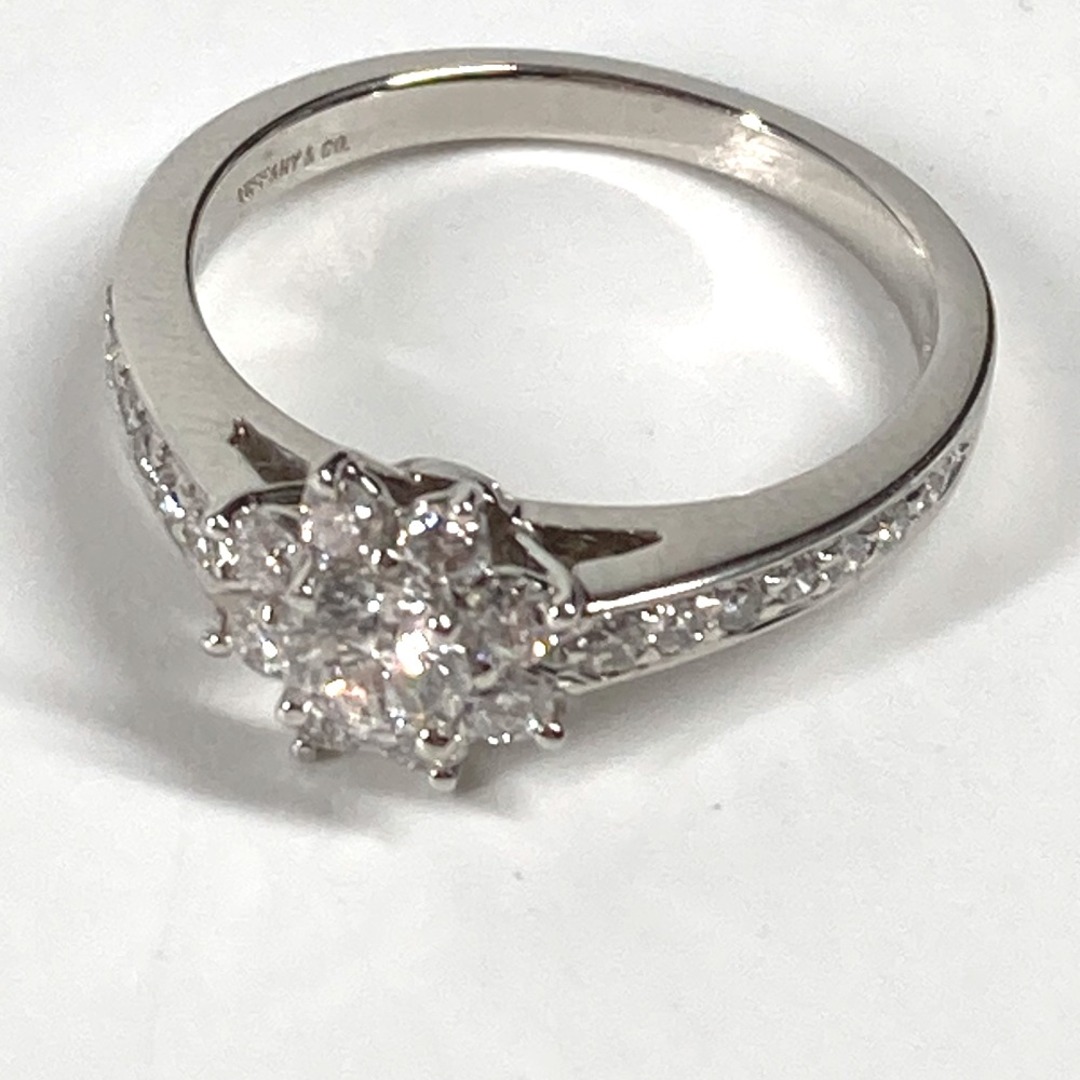 Tiffany & Co.(ティファニー)のティファニー TIFFANY&Co. フローラ ダイヤモンド アクセサリー リング・指輪 Pt950 シルバー レディースのアクセサリー(イヤリング)の商品写真
