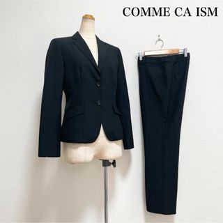 COMME CA ISM - COMME CA ISM パンツスーツ M 黒 仕事 就活 入学式 卒業式