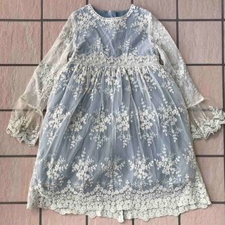 子ども　子供　キッズ　ウエア　ウェア　服　ドレス　フォーマル　プリンセス　レース(ドレス/フォーマル)