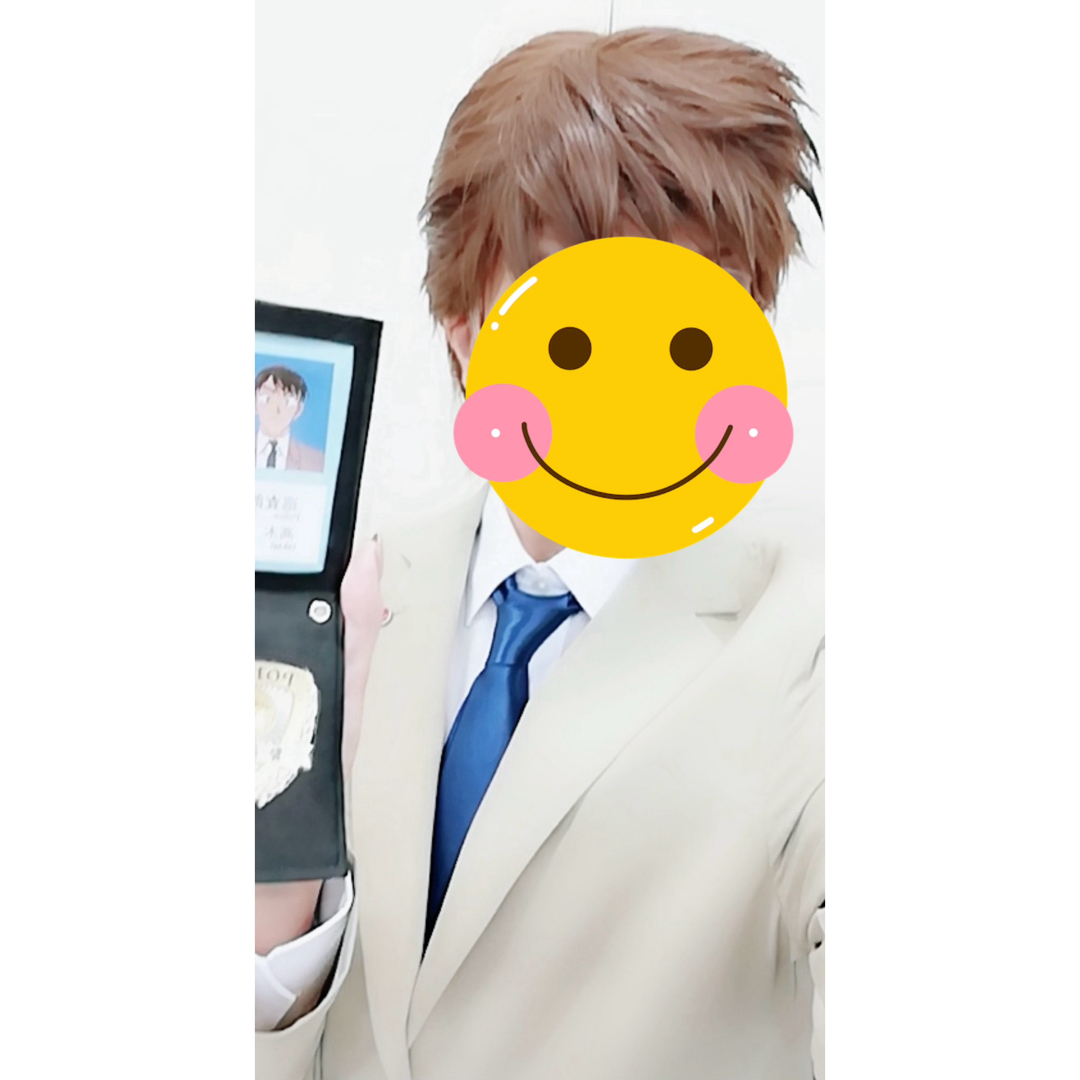 コスプレ衣装　コナン　高木渉　高木刑事 エンタメ/ホビーのコスプレ(衣装一式)の商品写真