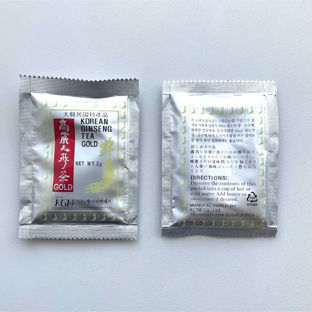 高麗人参茶 たっぷり50包 食品/飲料/酒の健康食品(健康茶)の商品写真