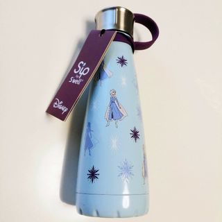 アナトユキノジョオウ(アナと雪の女王)の新品 Sip by S'well ステンレス ボトル 295ml スウェル(水筒)