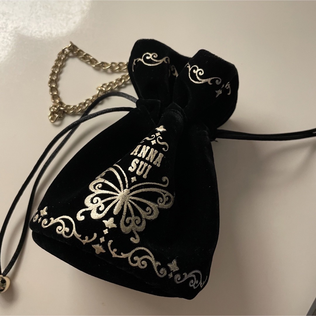 ANNA SUI(アナスイ)のANNA SUI 巾着　ミニ レディースのファッション小物(ポーチ)の商品写真