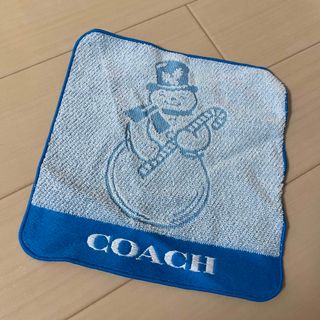 コーチ(COACH)の送料込み⭐︎coach コーチ⭐︎ 非売品 ハンカチ ノベルティ(ハンカチ)