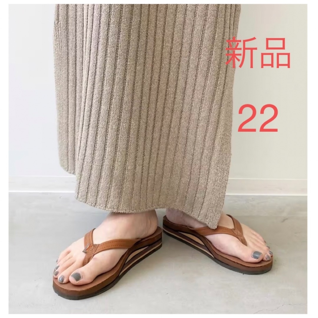 L'Appartement DEUXIEME CLASSE(アパルトモンドゥーズィエムクラス)の新品 レインボーサンダル DOUBLE LAYER SANDAL レディースの靴/シューズ(サンダル)の商品写真