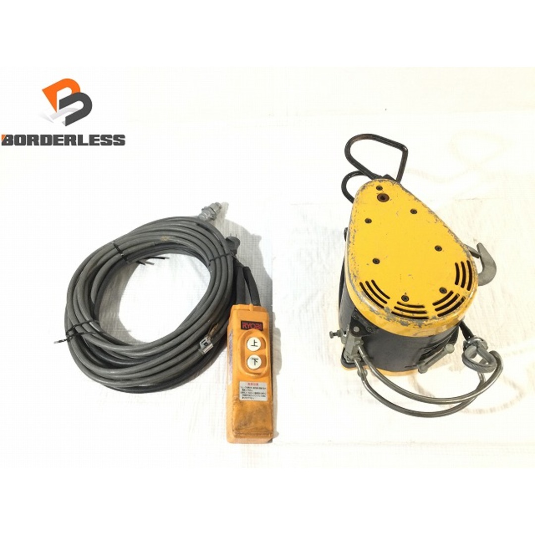 RYOBI - ☆中古品☆ RYOBI リョービ 荷重60kg 揚程20m 電動 RYOBI - ☆中古品☆ RYOBI リョービ 荷重60kg 揚程20m 電動