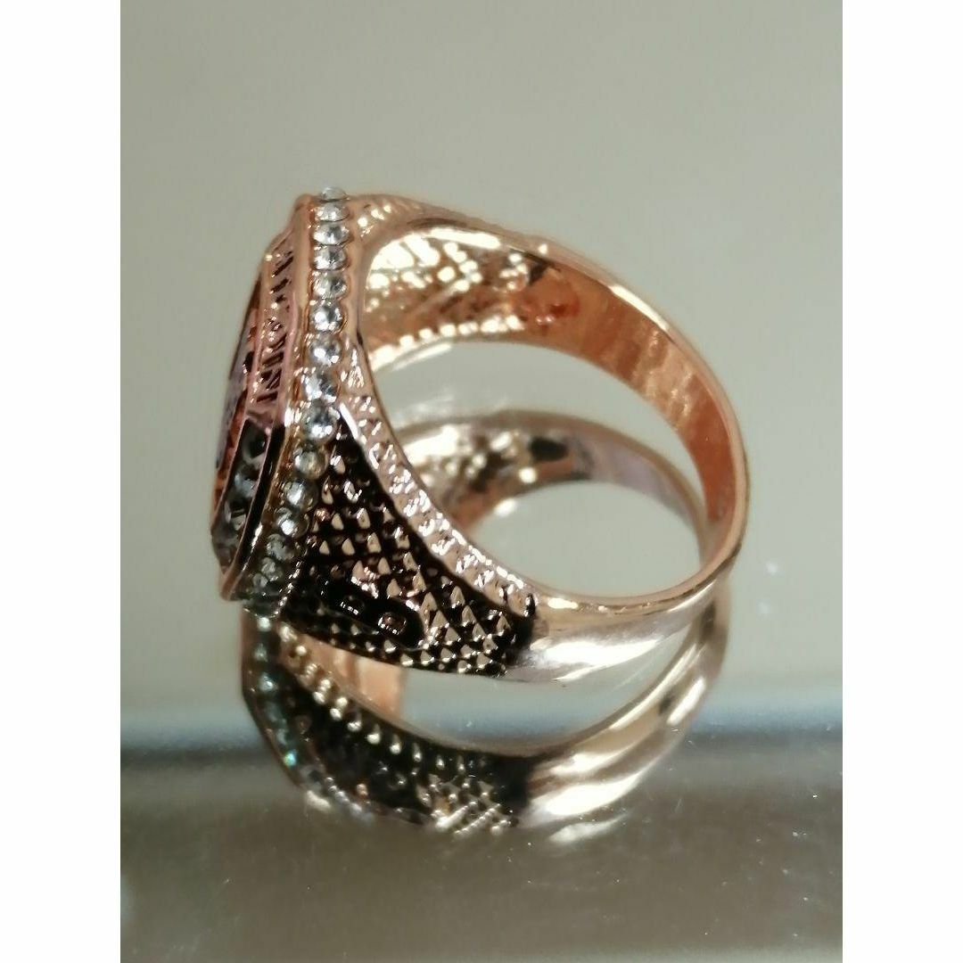 【R179】リング メンズ レディース ピンク アクセサリー B 指輪 17号 メンズのアクセサリー(リング(指輪))の商品写真