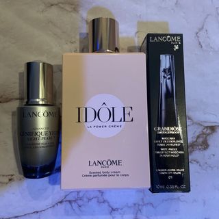 ランコム(LANCOME)のランコム☆ライトパール イドルボディクリーム グランディオーズ マスカラ 新品☆(アイケア/アイクリーム)