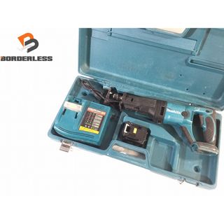 マキタ(Makita)の☆中古品☆makita マキタ 充電式レシプロソー JR141DZK バッテリー(14.4V3.0Ah) 充電器 ケース付 87004(工具)