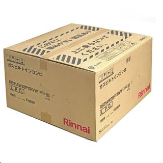 リンナイ(Rinnai)の$$ Rinnai リンナイ グリル付ガスビルトインコンロ センス RB31AW28P11RVW LPG仕様 未開封・(ガスレンジ)