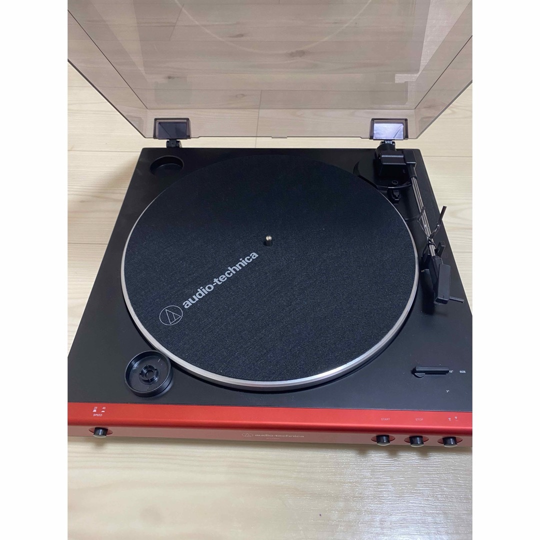 audio-technica(オーディオテクニカ)の針なし　美品　レコードプレーヤー audio-technica AT-LP60X 楽器のDJ機器(ターンテーブル)の商品写真