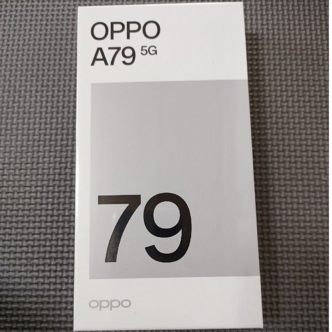 OPPO(オッポ)の新品未使用　OPPO Ａ79 5G スマホ/家電/カメラのスマートフォン/携帯電話(スマートフォン本体)の商品写真