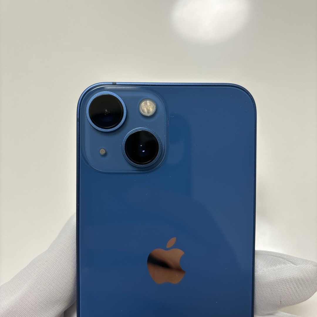 iPhone(アイフォーン)のiPhone13mini 128GB Blue 箱付き スマホ/家電/カメラのスマートフォン/携帯電話(スマートフォン本体)の商品写真