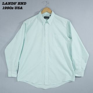 ランズエンド(LANDS’END)のLANDS' END SHIRTS 1990s USA 17 1/2-35(シャツ)