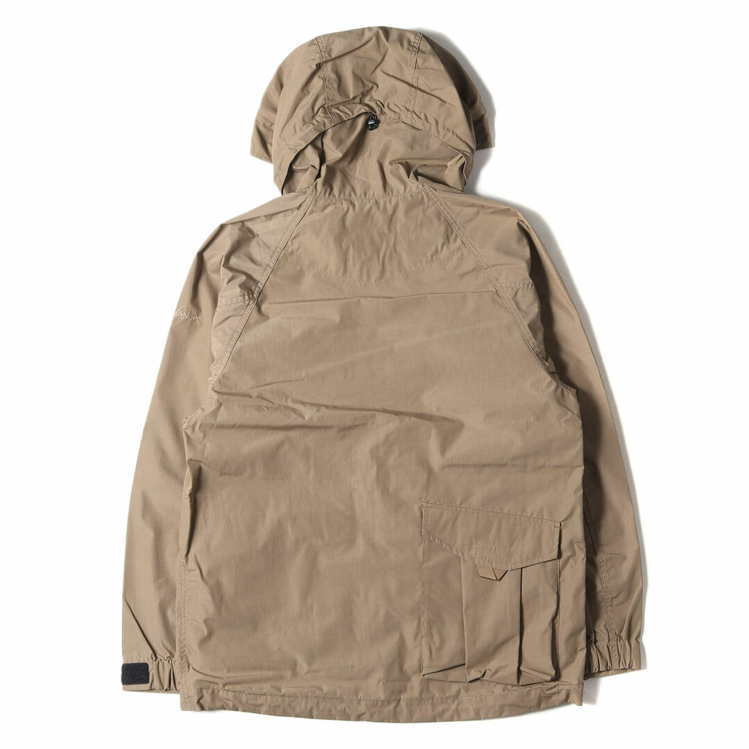 NANGA(ナンガ)の新品 NANGA ナンガ ジャケット サイズ:L タキビ マウンテンパーカー TAKIBI MOUNTAIN PARKA NW2241-1D213 ベージュ アウター ブルゾン コート 上着【メンズ】 メンズのジャケット/アウター(マウンテンパーカー)の商品写真