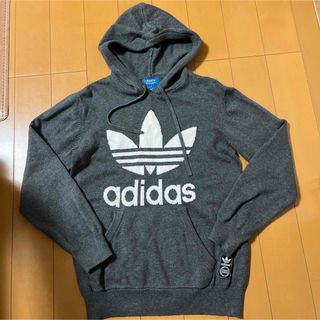 アディダス(adidas)のアディダス　ニットパーカー(パーカー)