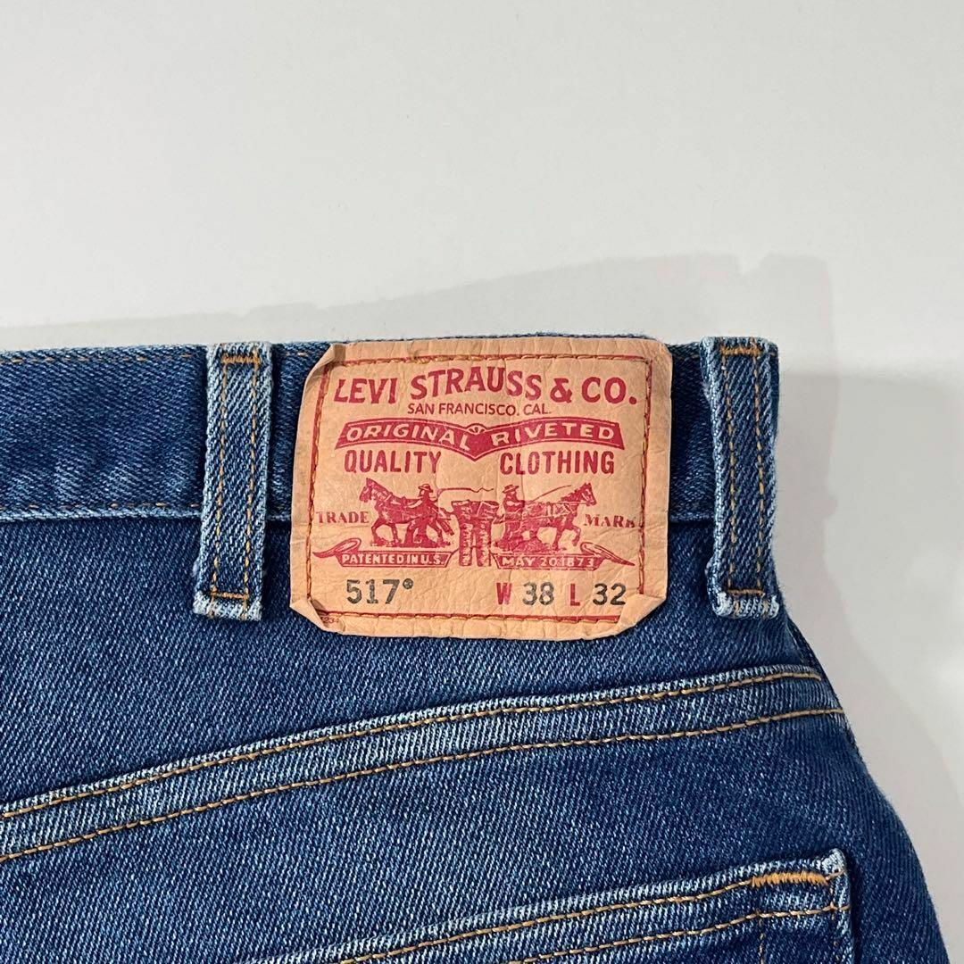 Levi's(リーバイス)の00s リーバイス USA企画 メキシコ製 517 デニム フレア w38 古着 メンズのパンツ(デニム/ジーンズ)の商品写真