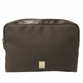 ダンヒル(Dunhill)のダンヒル dunhill セカンドバッグ クラッチバッグ グレー 黒 IBO48(セカンドバッグ/クラッチバッグ)