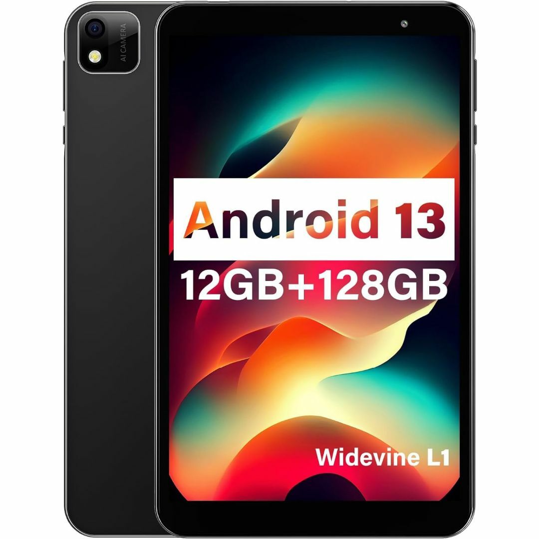 MARVUE タブレット 8インチ タブレット Android 13 12GB+