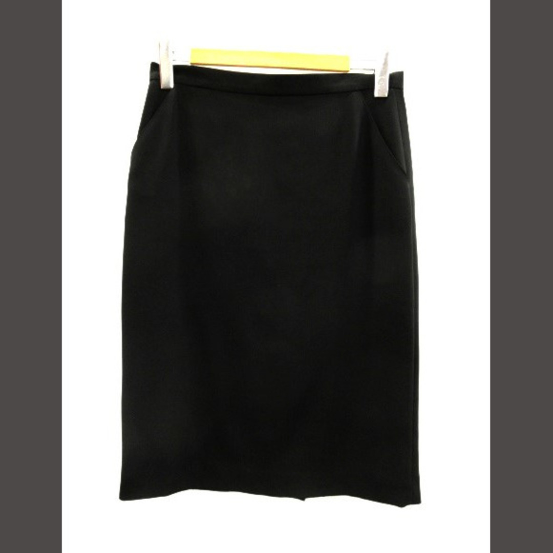 agnes b.(アニエスベー)のアニエスベー agnes b. タイトスカート 膝丈 ブラック  黒 40 L レディースのスカート(ひざ丈スカート)の商品写真