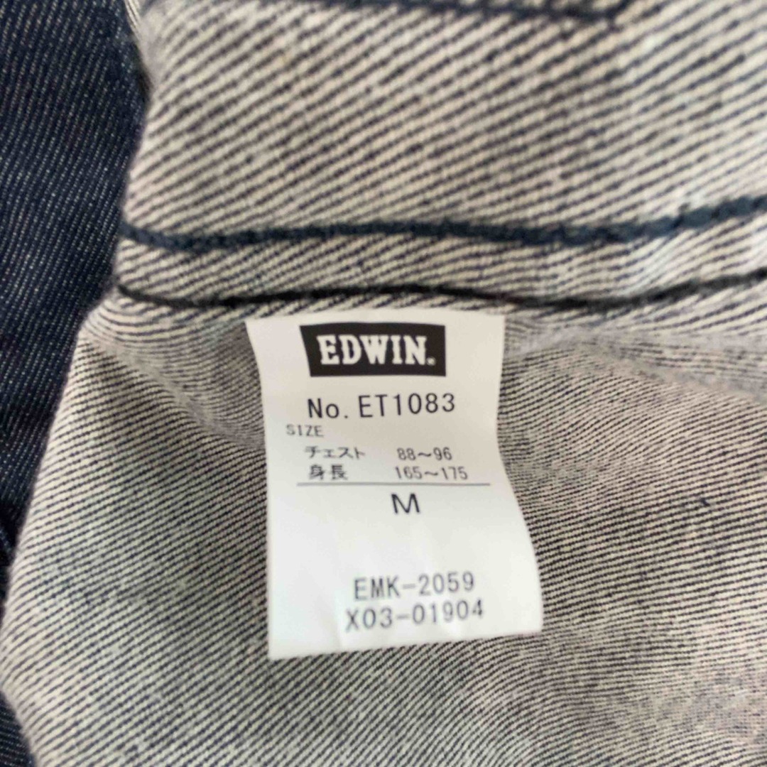 EDWIN(エドウィン)のEDWIN メンズ エドウィン Gジャン/デニム サイズM メンズのジャケット/アウター(Gジャン/デニムジャケット)の商品写真