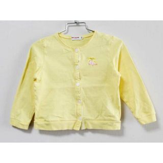 ミキハウス(mikihouse)の《ミキハウス/mikihouse》110cm 長袖カーディガン 黄色【中古】子供服 キッズ kids 女の子 春夏 202032 tops(カーディガン)