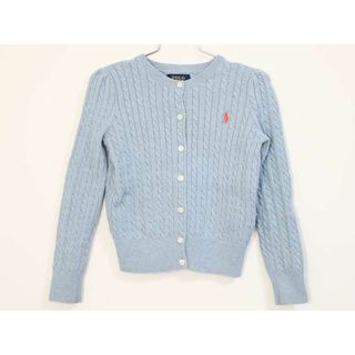 Ralph Lauren - 〓ラルフローレン/Ralph Lauren〓120cm カーディガン ブルー 【中古】子供服 キッズ kids  女の子  春秋 tops 312042