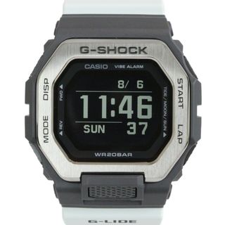 カシオ(CASIO)のCASIO　カシオ　G-LIDE　GBX-100TT-8JF　クオーツ　デジタル　SS　ラバー　ブラック　ライトグレー　メンズ　腕時計 プレゼント包装【中古】松前R56号店(腕時計(アナログ))