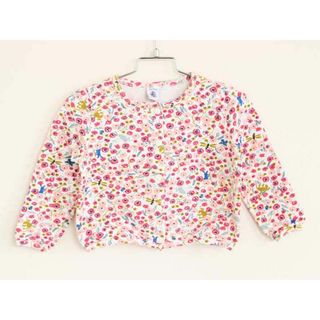 プチバトー(PETIT BATEAU)の†プチバトー/PETIT BATEAU†95cm(3ans) カーディガン ピンク【中古】子供服 キッズ kids 女の子 春秋 tops 322042(カーディガン)