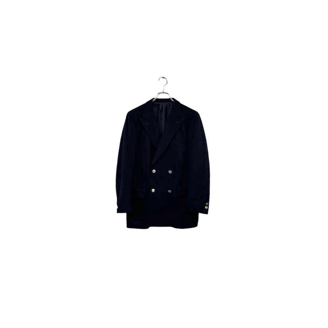 VAN JAC THE BLAZER MAN navy jacket ヴァンヂャケット テーラードジャケット ネイビー 紺ブレ ダブル メンズ ヴィンテージ 6 メンズのジャケット/アウター(テーラードジャケット)の商品写真