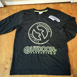 OUTDOOR - 【140cm】 OUTDOOR ロンT 長袖 キッズ服 黒 14