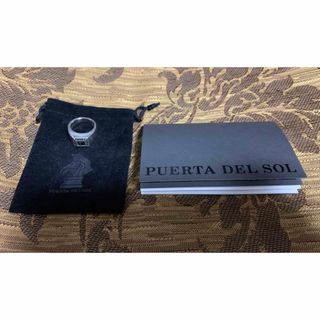 プエルタデルソル(PUERTA DEL SOL)のプエルタデルソル ヘマタイト ブラックダイヤリング(リング(指輪))