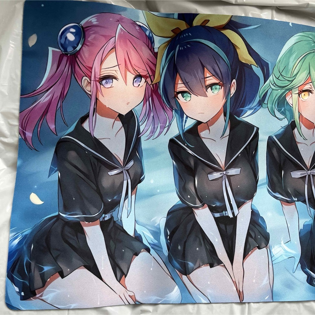 遊戯王 - 遊戯王 プレイマット 黒セーター服 柚子 セレナ リン 遊戯王 - 遊戯王 プレイマット 黒セーター服 柚子 セレナ リン
