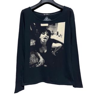 ヒステリックグラマー(HYSTERIC GLAMOUR)の匿名発送　名作　ヒステリックグラマー　コートニーラブプリントロングT フリー(Tシャツ(長袖/七分))