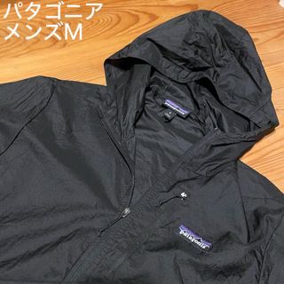 patagonia メンズM ブラック　フーディニジャケット