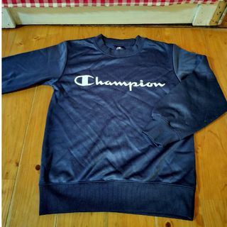 チャンピオン(Champion)の【140cm】Champion 薄手 トレーナー トップス キッズ服 紺 22(Tシャツ/カットソー)