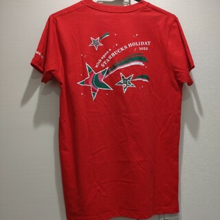【匿名配送】スタバ　スターバックス　Tシャツ　2023 ホリデー(Tシャツ(半袖/袖なし))