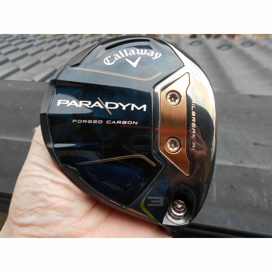 Callaway Golf(キャロウェイゴルフ)のパラダイム 　 PARADYM 　３Ｗ　１５度　 ヘッド のみ スポーツ/アウトドアのゴルフ(クラブ)の商品写真