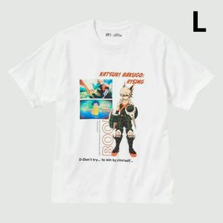 ユニクロ(UNIQLO)の僕のヒーローアカデミア UT Tシャツ 爆豪勝己　ヒロアカ　L　ユニクロ(Tシャツ/カットソー(半袖/袖なし))