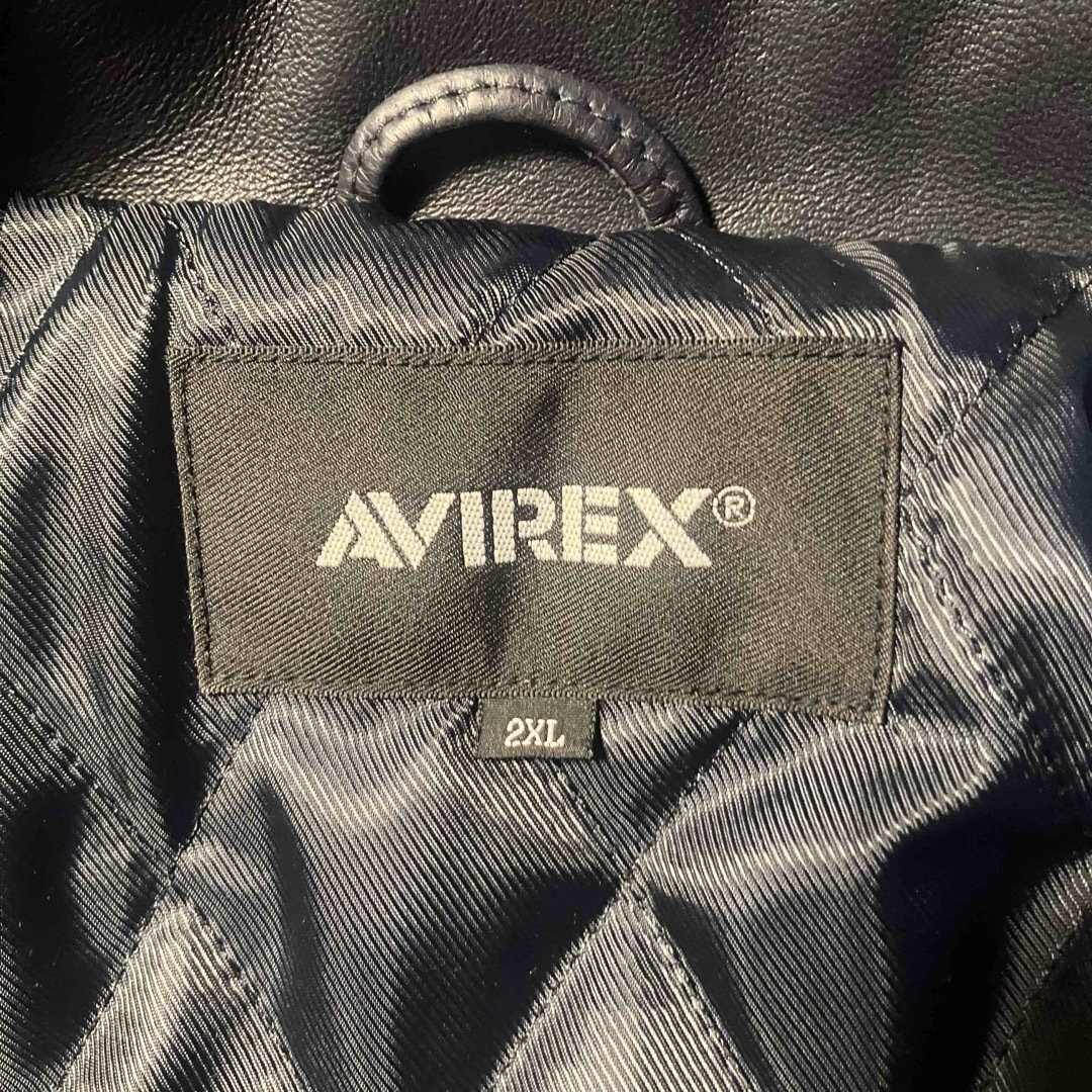 AVIREX - AVIREX VARSITY レザージャケット スタジャン 革ジャン AVIREX - AVIREX VARSITY レザージャケット スタジャン 革ジャン