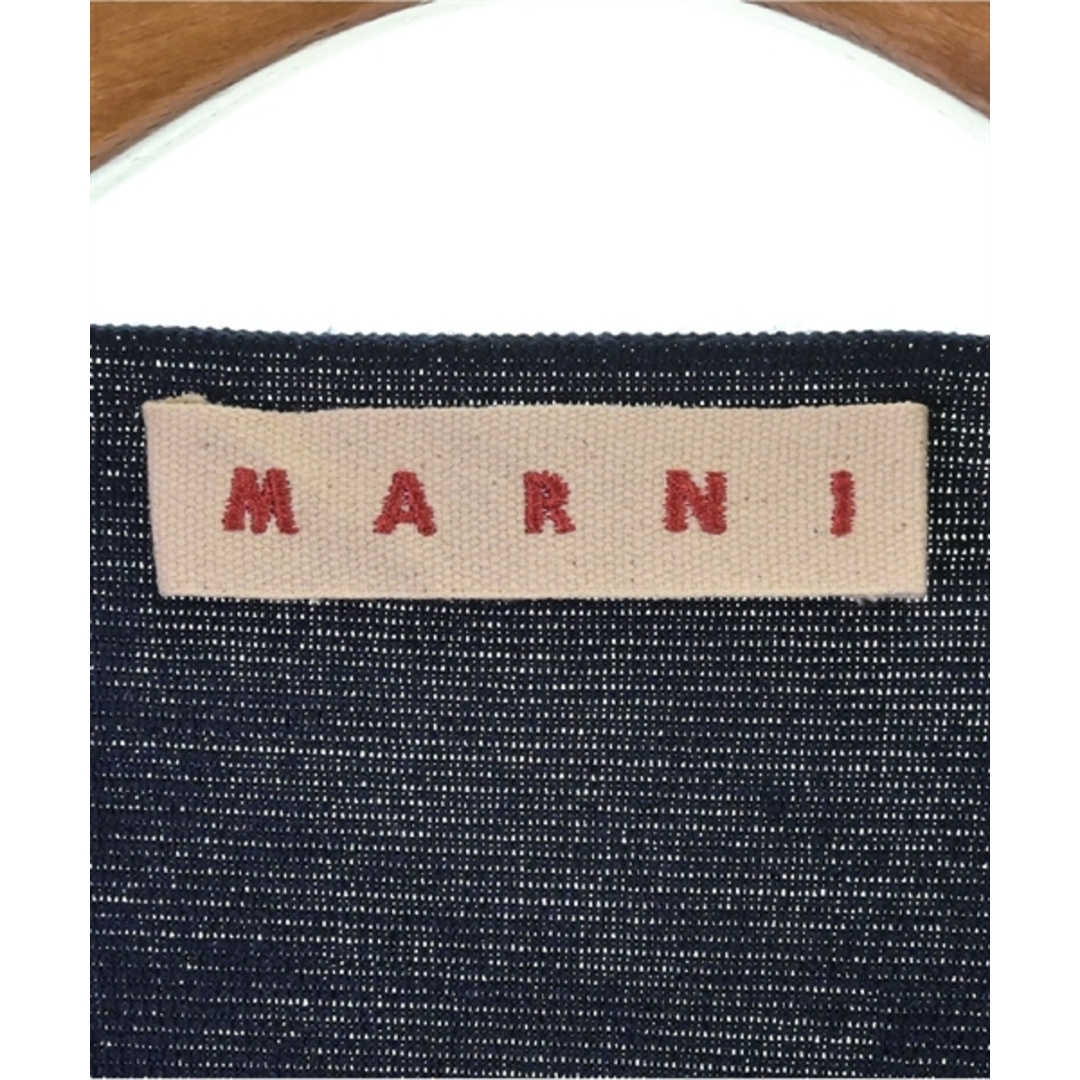 Marni(マルニ)のMARNI マルニ カーディガン F 黒x紺 【古着】【中古】 レディースのトップス(カーディガン)の商品写真