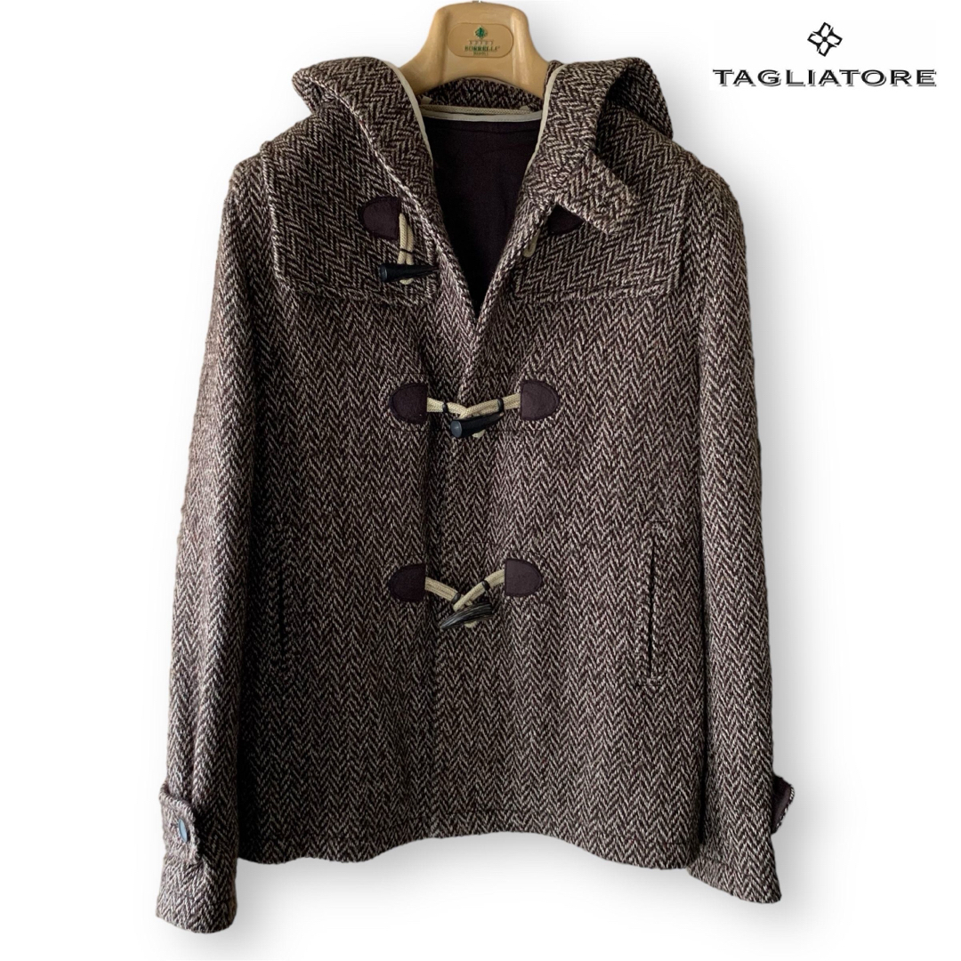 TAGLIATORE(タリアトーレ)のTAGLIATORE/ヘリンボーン/ダッフルコート メンズのジャケット/アウター(ダッフルコート)の商品写真