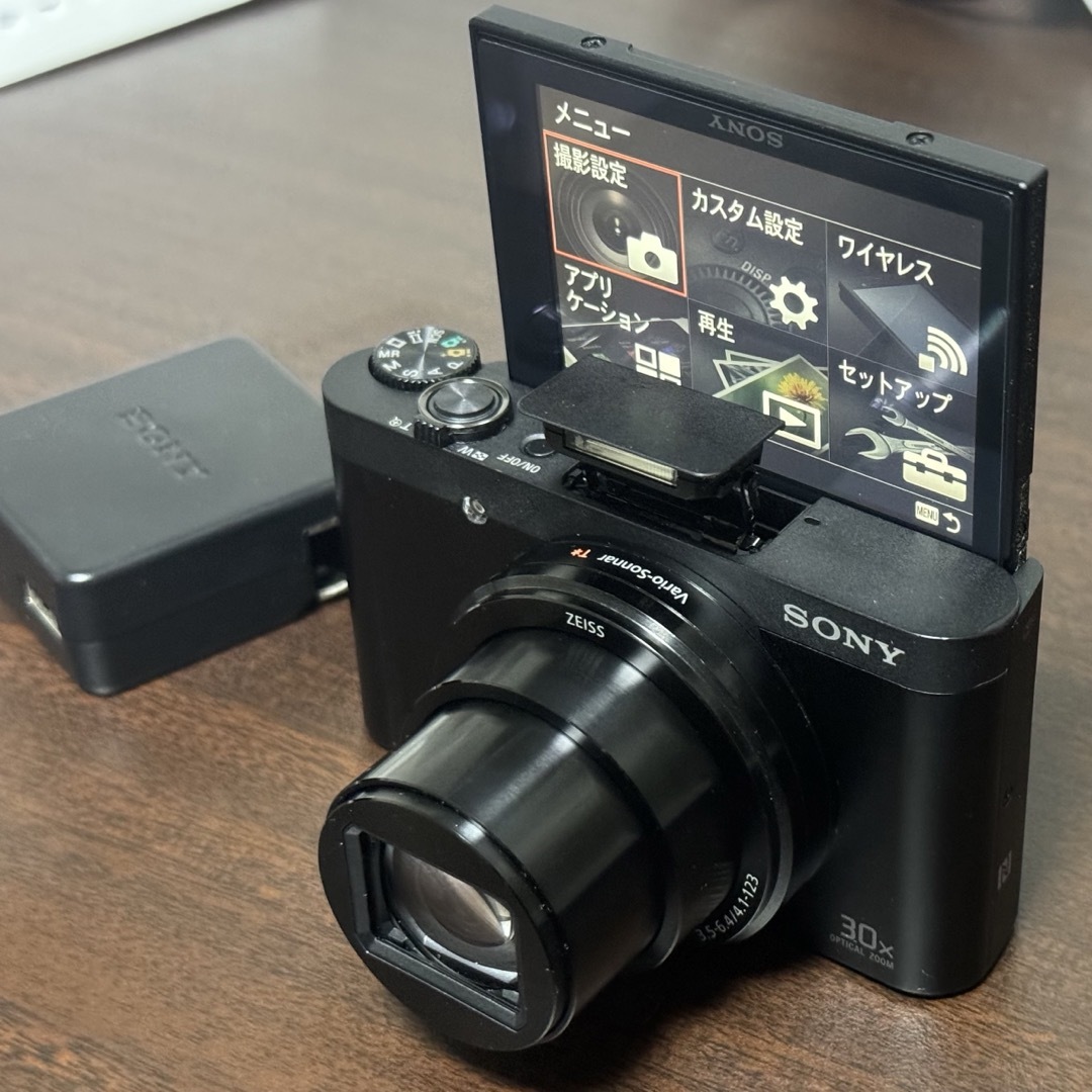 SONY Cyber−Shot WX DSC-WX500 ブラック スマホ/家電/カメラのカメラ(コンパクトデジタルカメラ)の商品写真