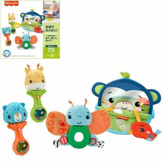 フィッシャープライス(fisher price) 五感でわくわく! おもちゃセッ(ベビージム)