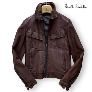 ポールスミス(Paul Smith)のPS Paul Smith/シープスキン/レザージャケット(レザージャケット)