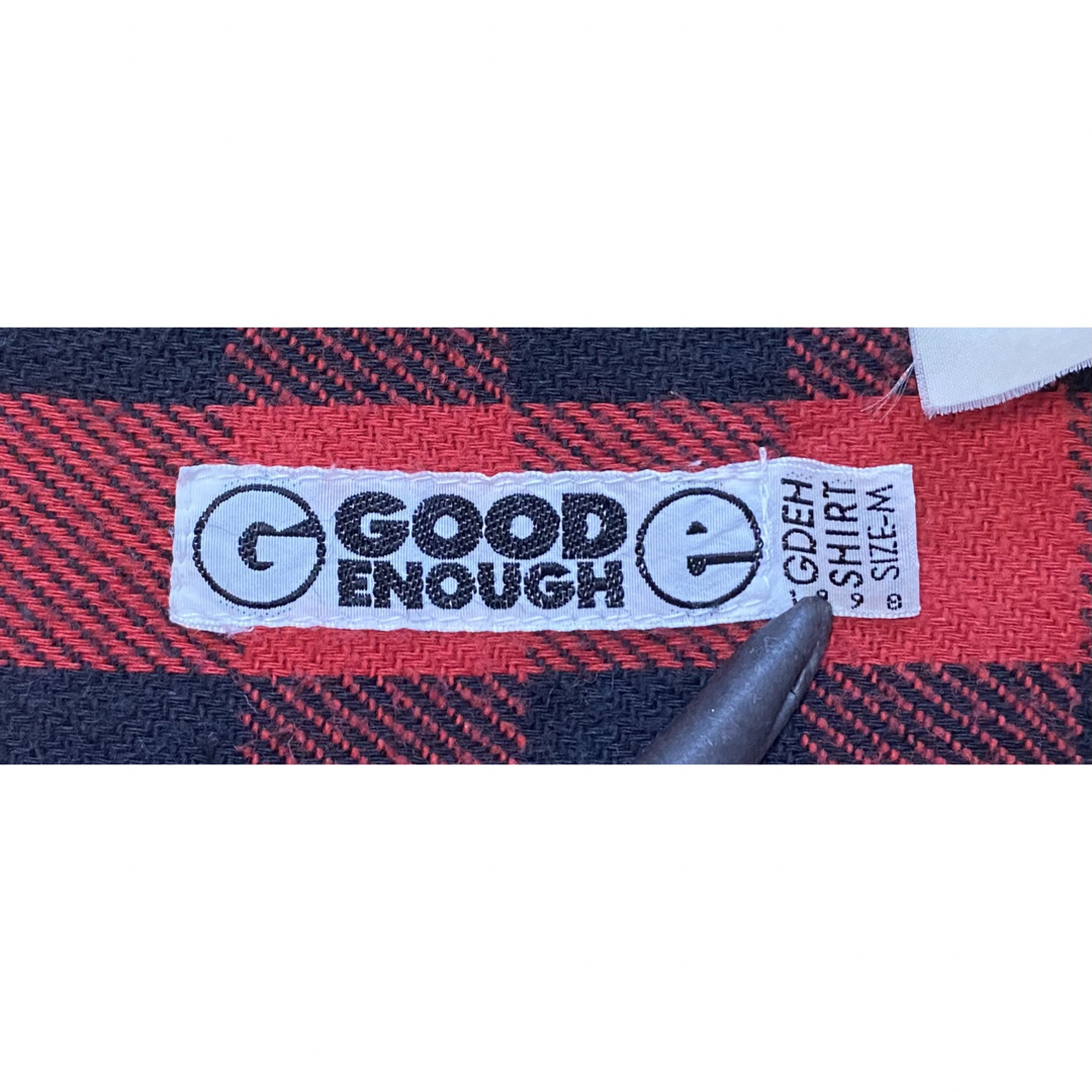 GOODENOUGH(グッドイナフ)の【名作】good enough バッファローチェック ネルシャツ 【Mサイズ】 メンズのトップス(シャツ)の商品写真